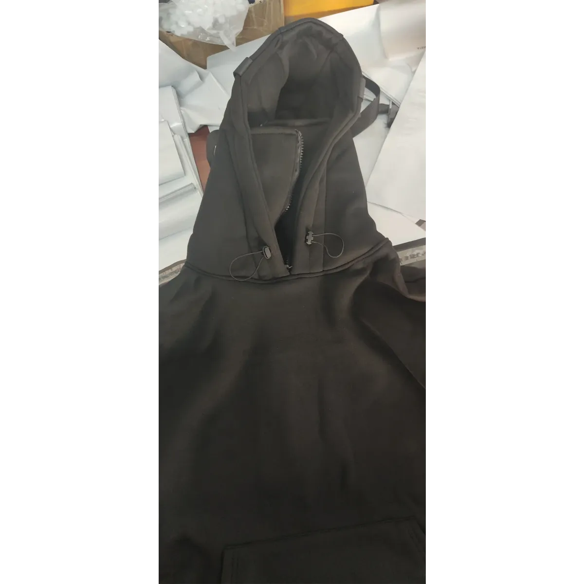 Techwear High Neck Hoodie